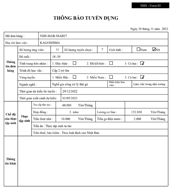 Gia công xử lý thịt gà
