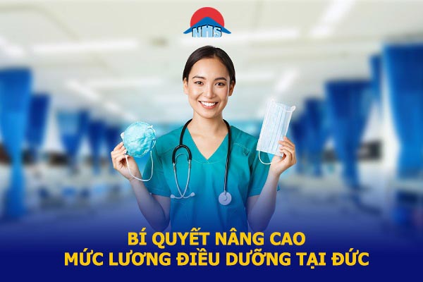 bí quyết nâng cao lương điều dưỡng ở Đức