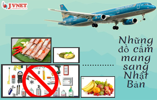 danh sách những đồ cấm mang sang Nhật
