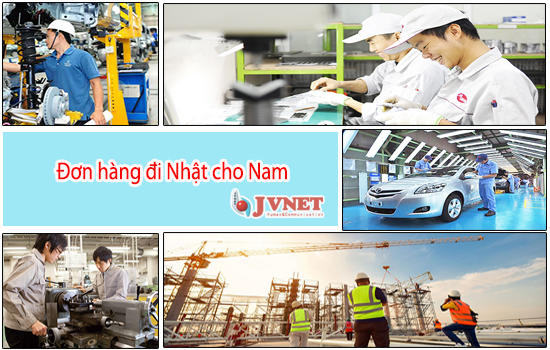 đơn hàng đi Nhật cho nam