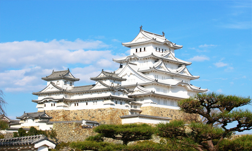 lâu đài Himeji Nhật Bản 
