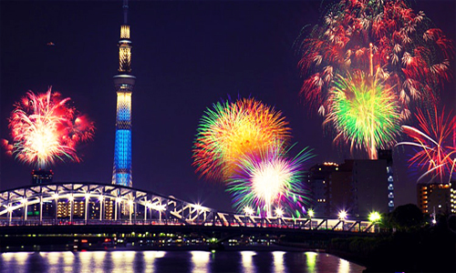 lễ hội pháo hoa tokyo 