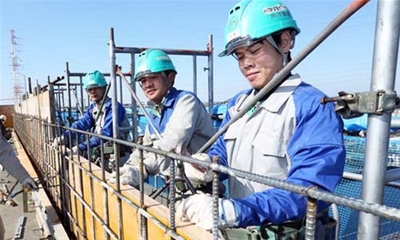 Tuyển 6 LĐ Nam lắp cốp pha tại Nhật 